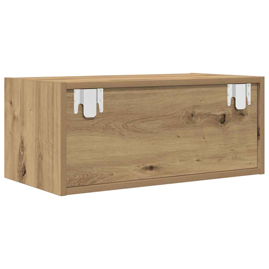 TV-Schränke 2 Stk. Artisan-Eiche 60x31x25,5 cm Holzwerkstoff