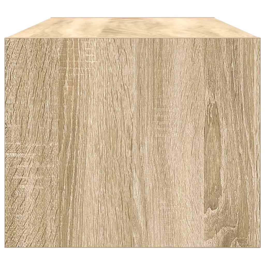 TV-Schränke 2 Stk. Sonoma-Eiche 80x31x25,5 cm Holzwerkstoff
