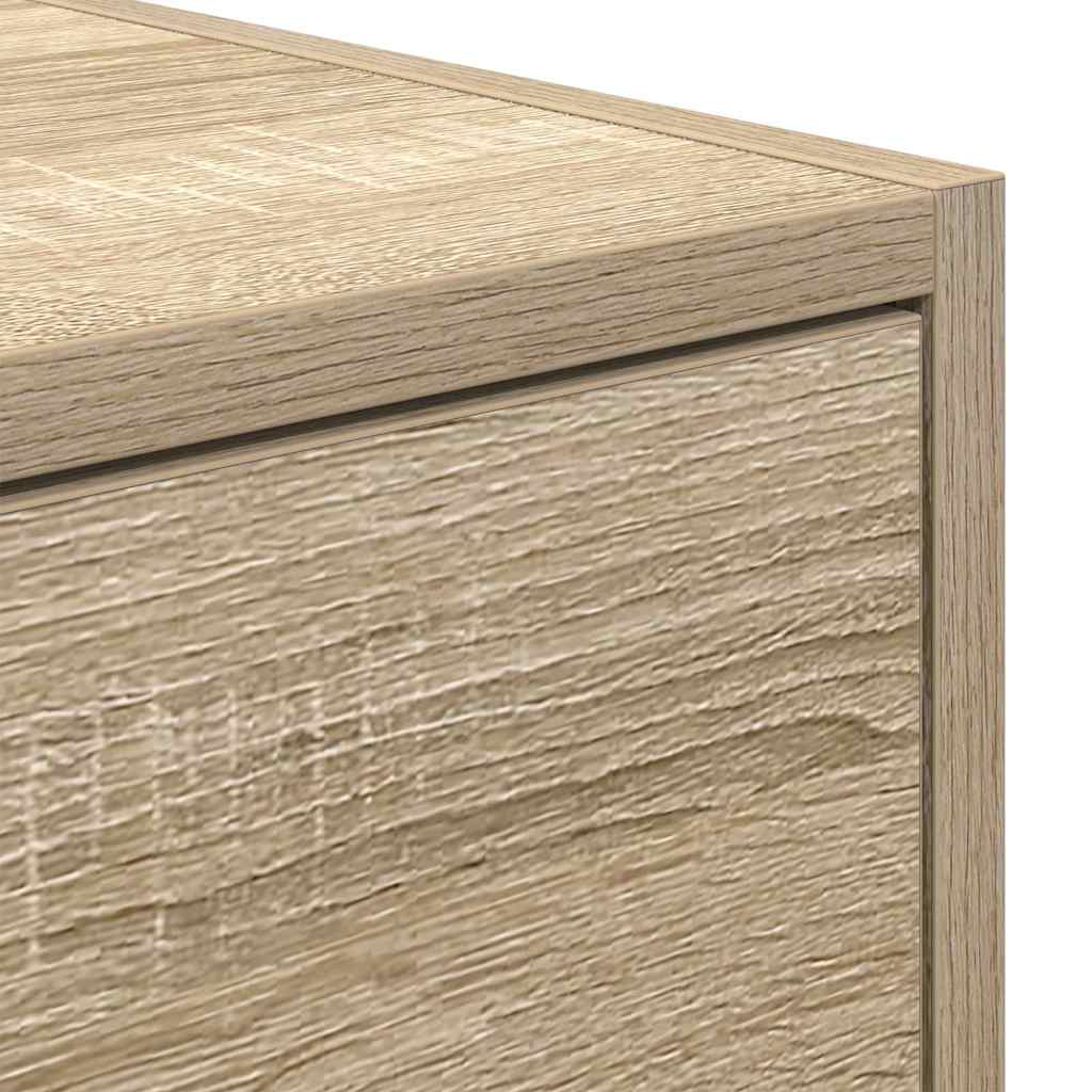 TV-Schränke 2 Stk. Sonoma-Eiche 80x31x25,5 cm Holzwerkstoff
