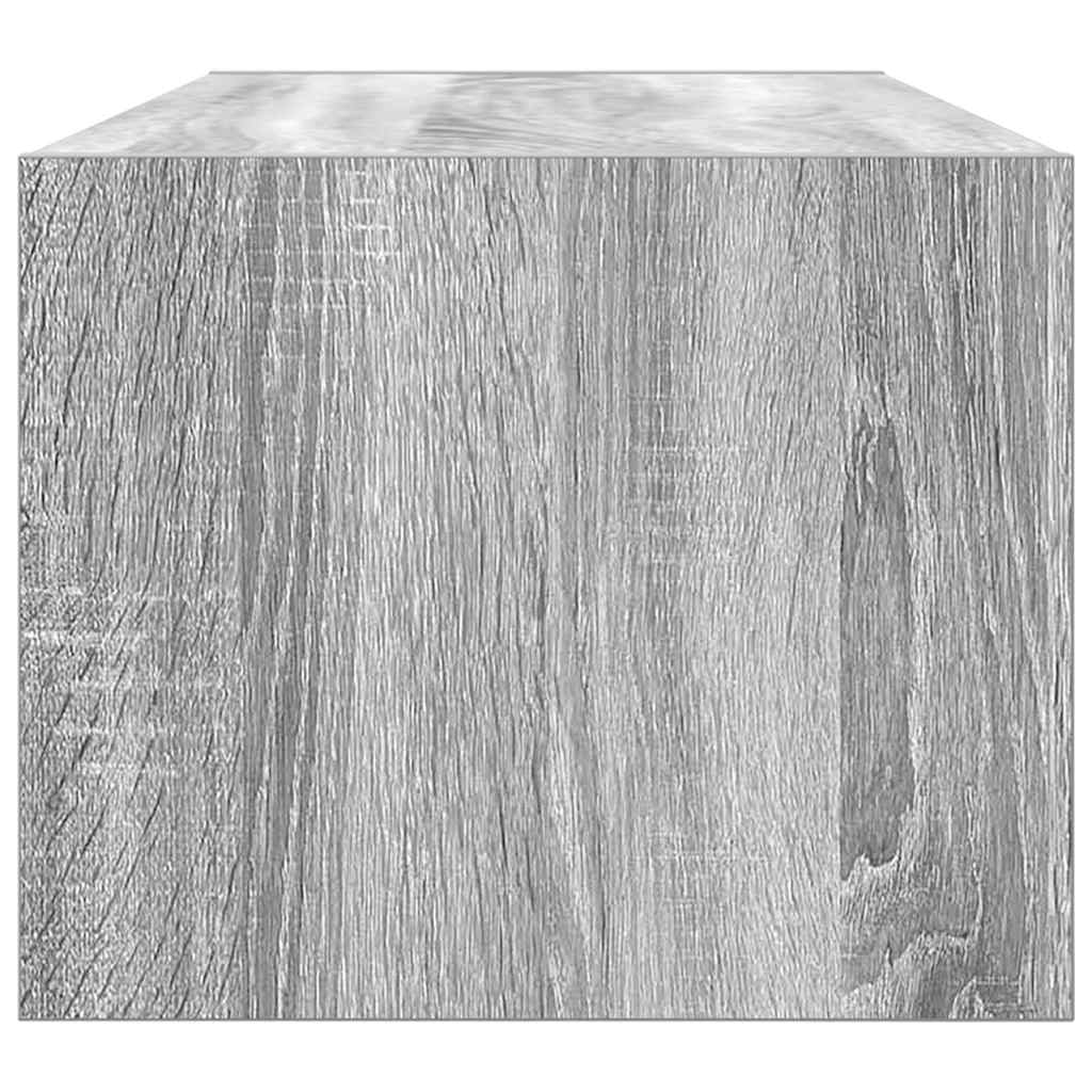 TV-Schränke 2 Stk. Grau Sonoma 80x31x25,5 cm Holzwerkstoff