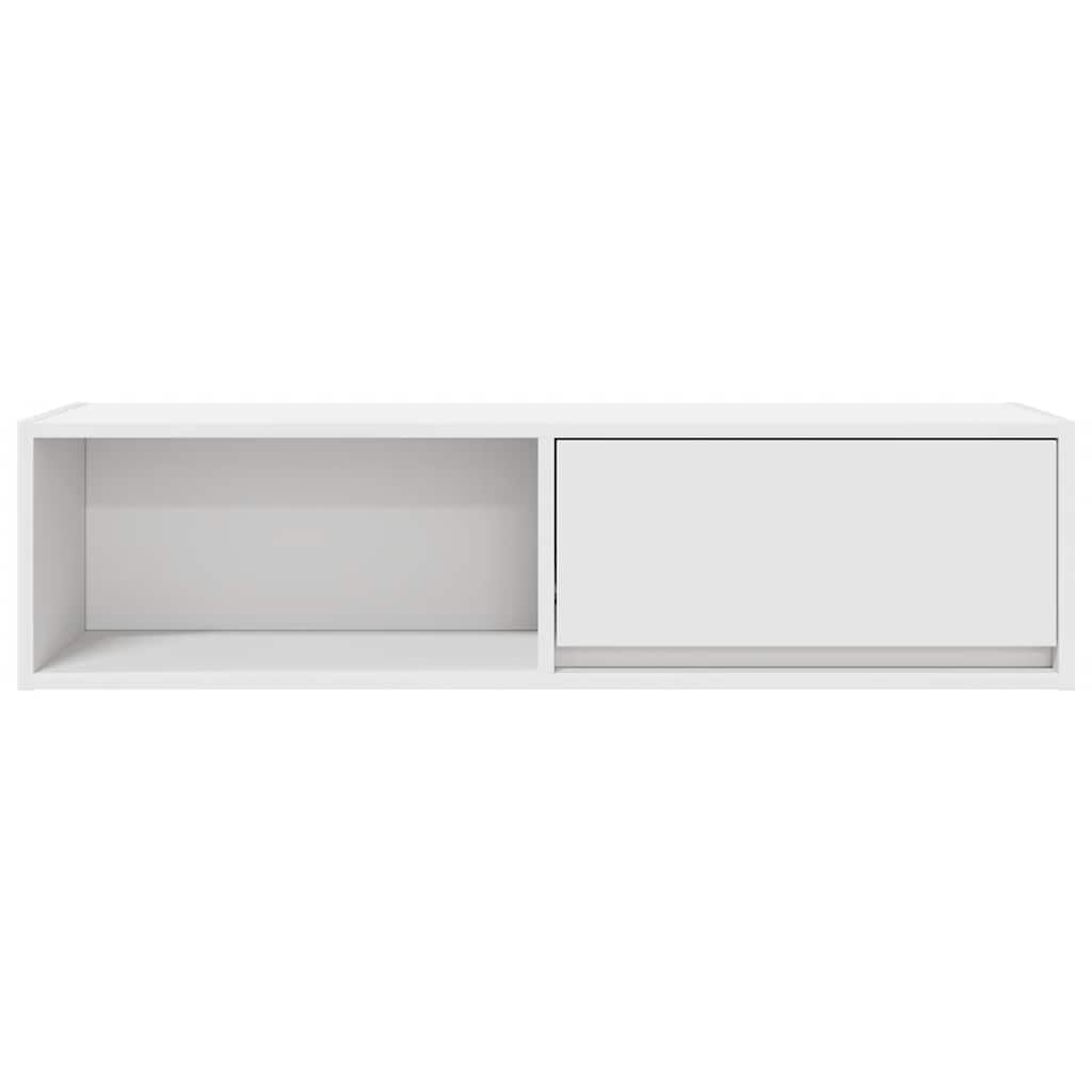 TV-Schränke 2 Stk. Weiß 100x31x25,5 cm Holzwerkstoff
