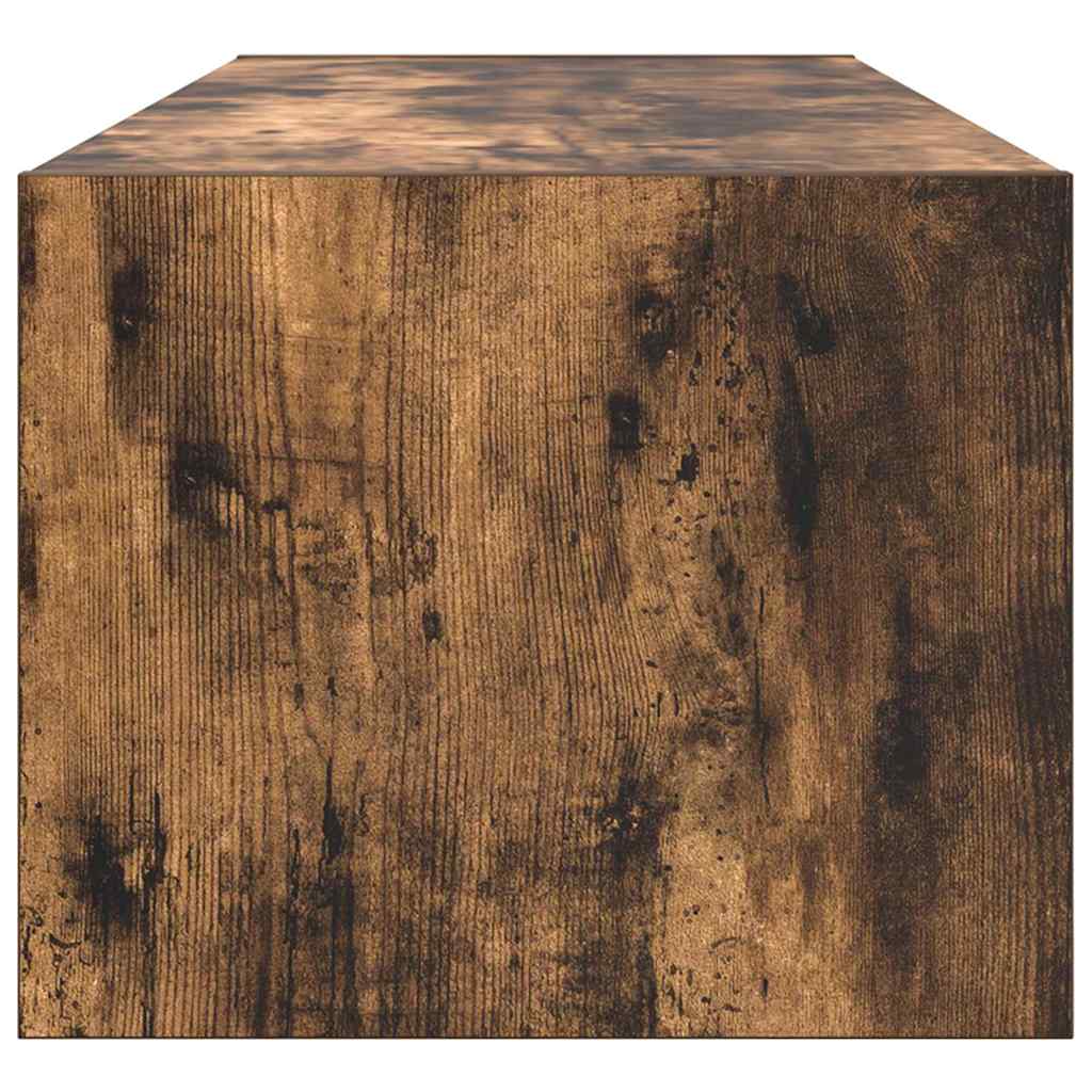 TV-Schränke 2 Stk. Räuchereiche 100x31x25,5 cm Holzwerkstoff