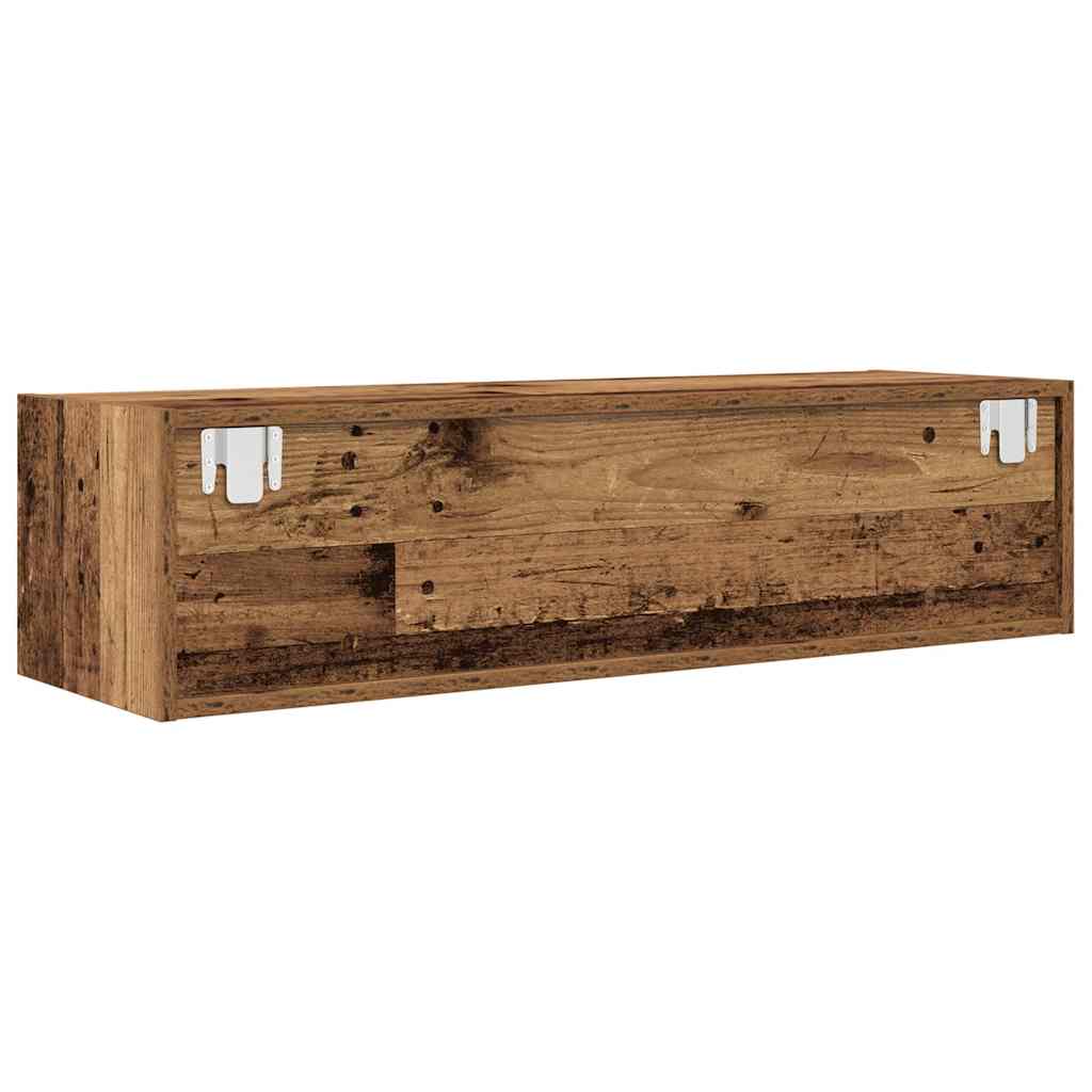 TV-Schränke 2 Stk. Altholz-Optik 100x31x25,5 cm Holzwerkstoff