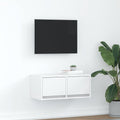 TV-Schrank Weiß 60x31x25,5 cm Holzwerkstoff