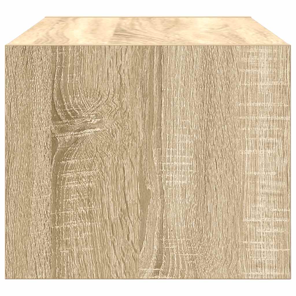 TV-Schränke 2 Stk. Sonoma-Eiche 60x31x25,5 cm Holzwerkstoff