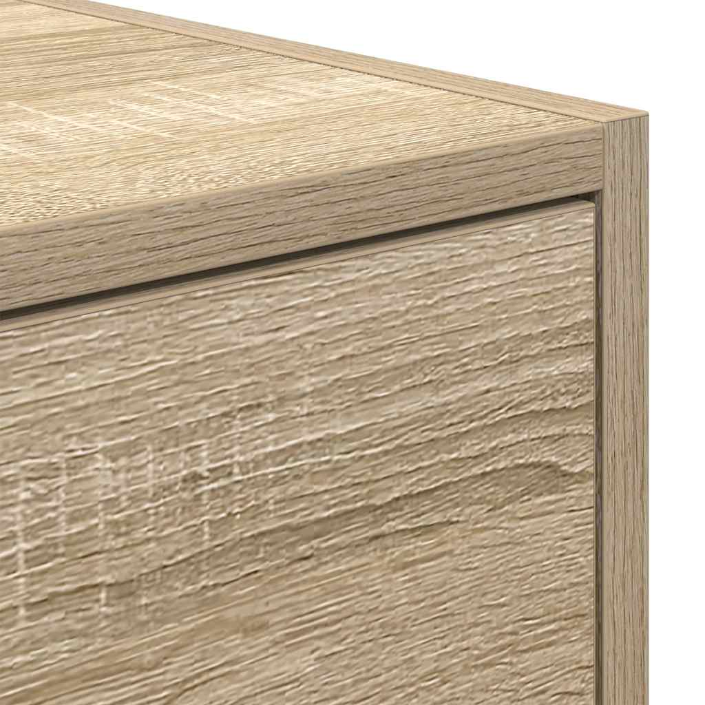 TV-Schränke 2 Stk. Sonoma-Eiche 60x31x25,5 cm Holzwerkstoff