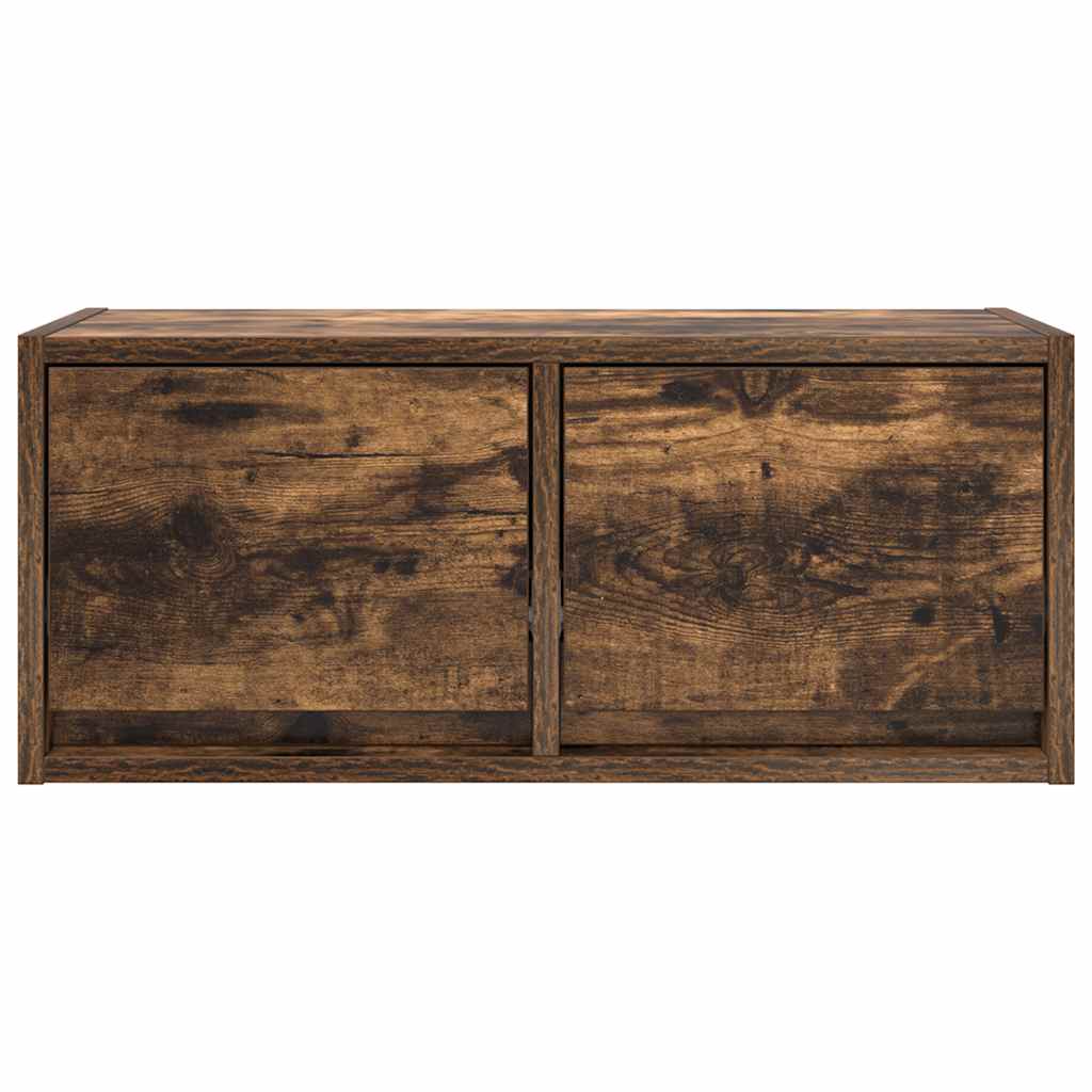 TV-Schränke 2 Stk. Räuchereiche 60x31x25,5 cm Holzwerkstoff
