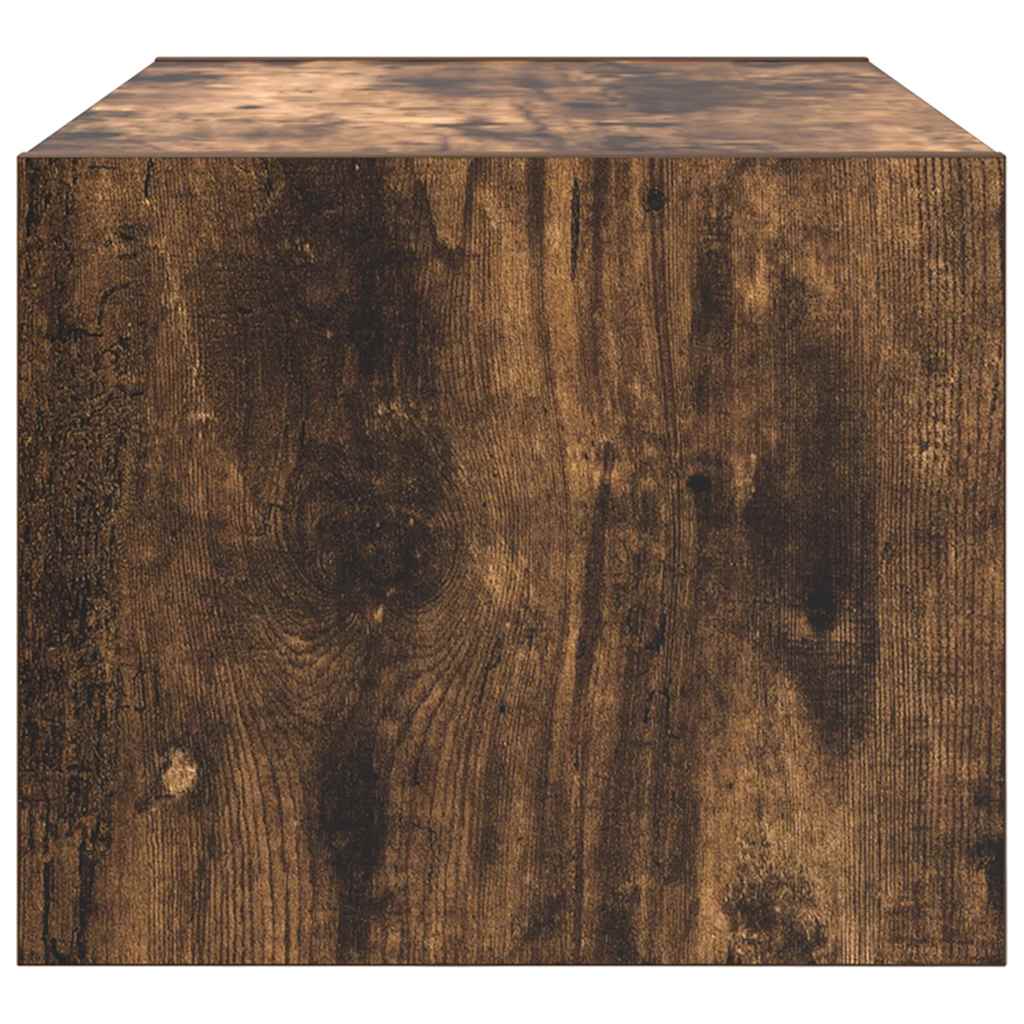TV-Schränke 2 Stk. Räuchereiche 60x31x25,5 cm Holzwerkstoff