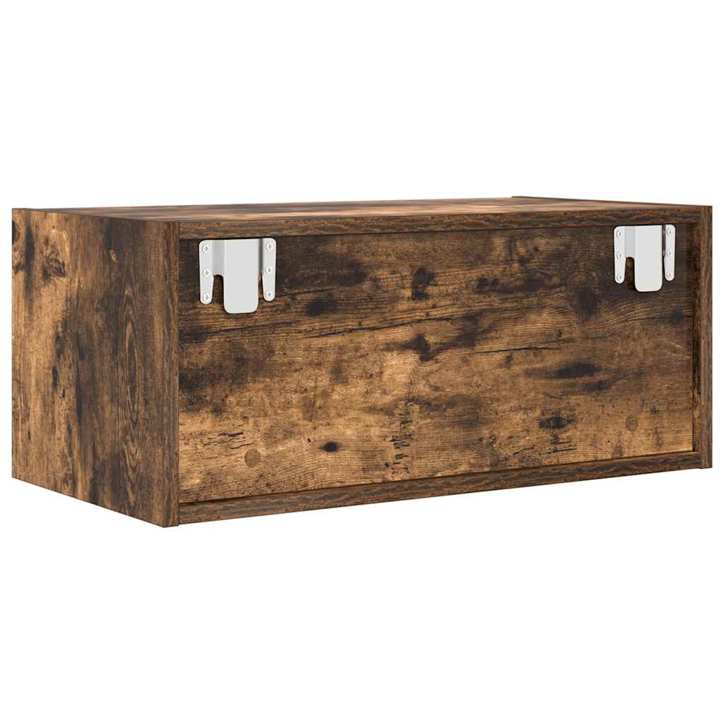 TV-Schränke 2 Stk. Räuchereiche 60x31x25,5 cm Holzwerkstoff