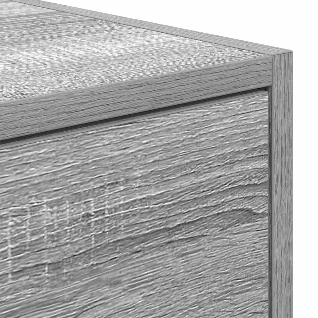 TV-Schränke 2 Stk. Grau Sonoma 60x31x25,5 cm Holzwerkstoff