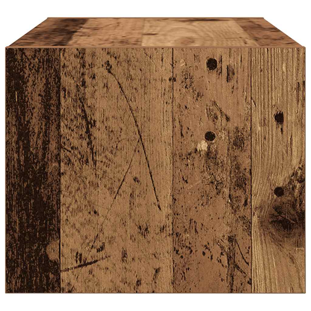 TV-Schränke 2 Stk. Altholz-Optik 60x31x25,5 cm Holzwerkstoff