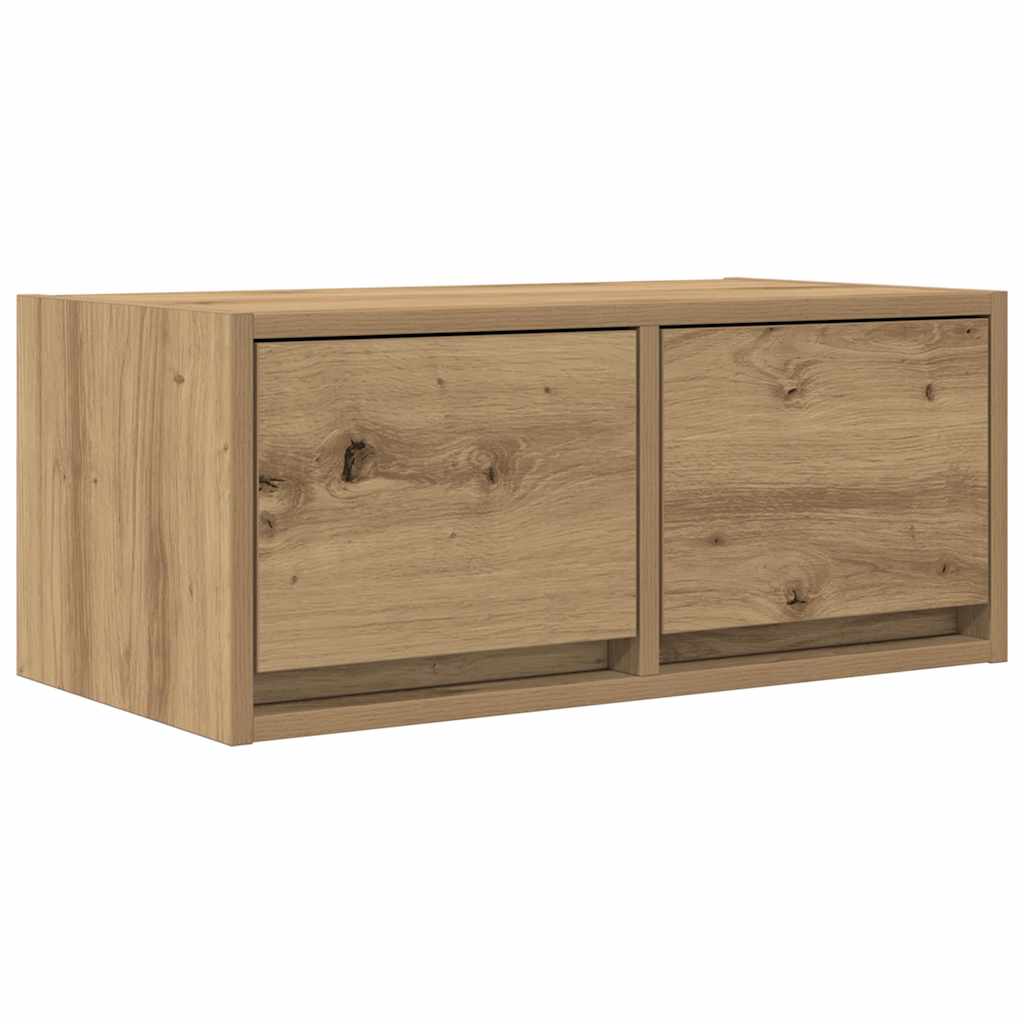 TV-Schränke 2 Stk. Artisan-Eiche 60x31x25,5 cm Holzwerkstoff