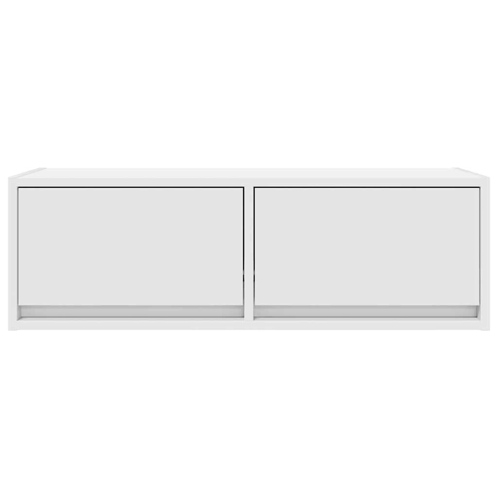 TV-Schränke 2 Stk. Weiß 80x31x25,5 cm Holzwerkstoff
