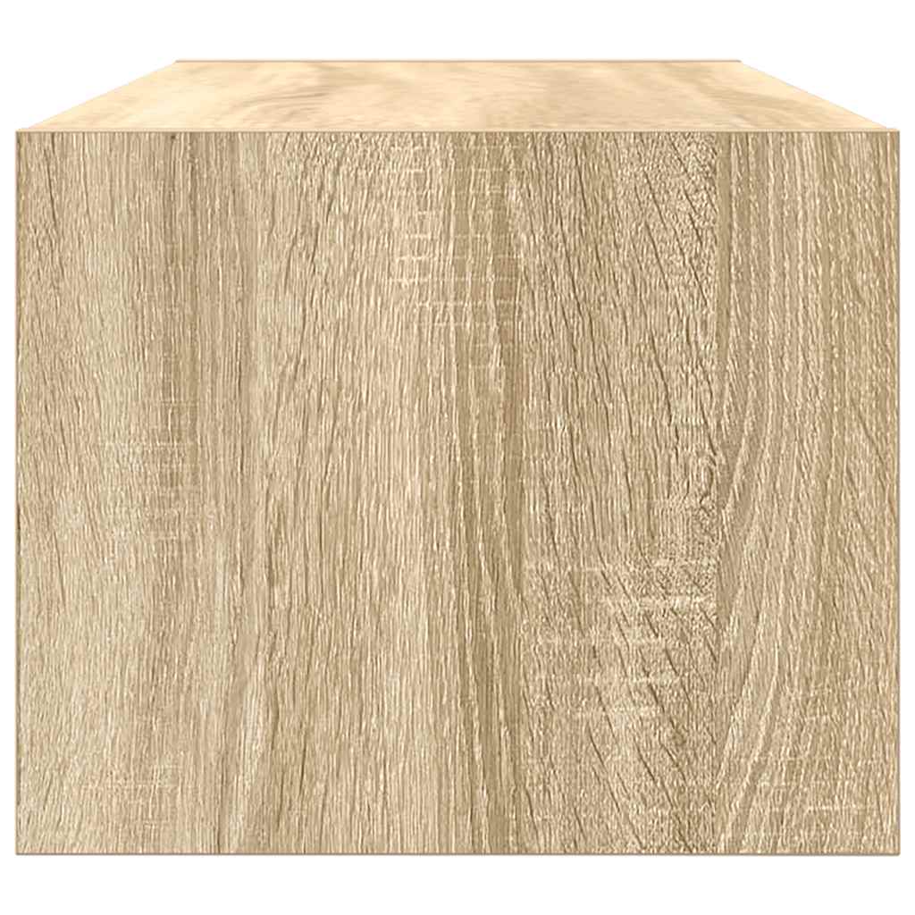 TV-Schränke 2 Stk. Sonoma-Eiche 80x31x25,5 cm Holzwerkstoff