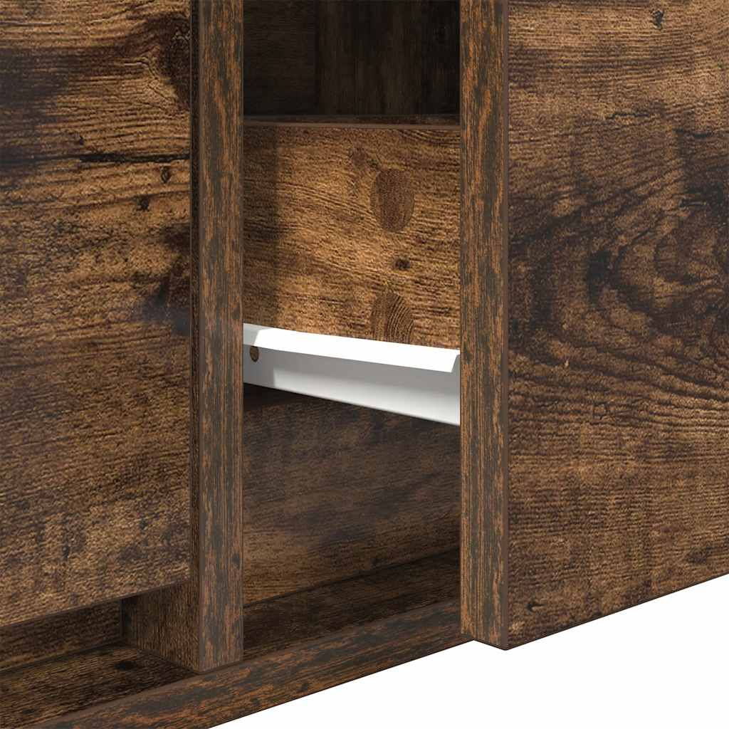 TV-Schrank Räuchereiche 80x31x25,5 cm Holzwerkstoff