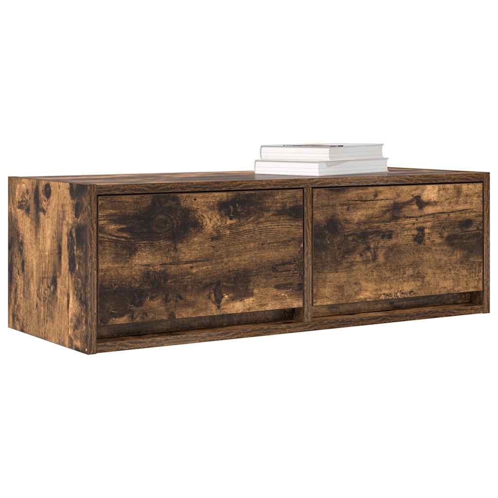TV-Schrank Räuchereiche 80x31x25,5 cm Holzwerkstoff