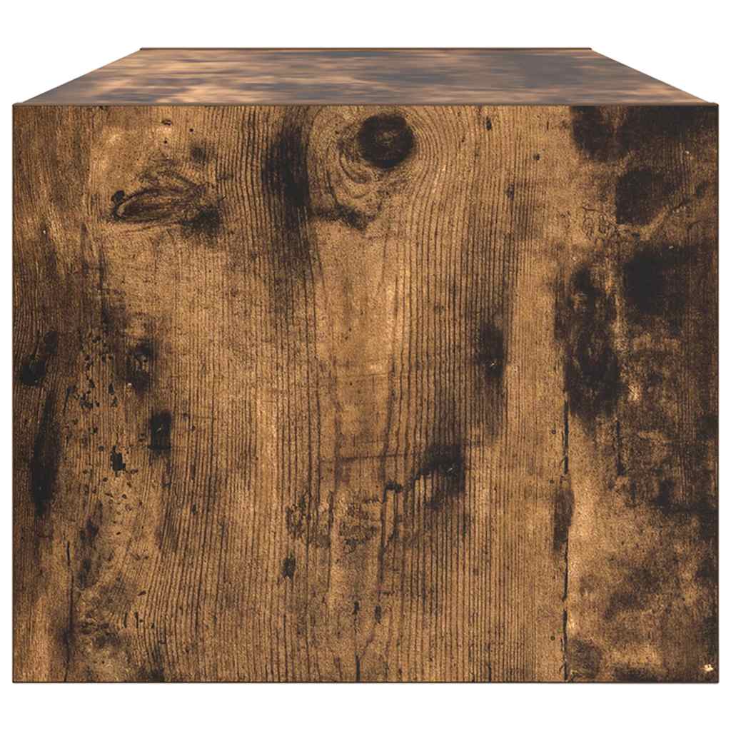TV-Schränke 2 Stk. Räuchereiche 80x31x25,5 cm Holzwerkstoff
