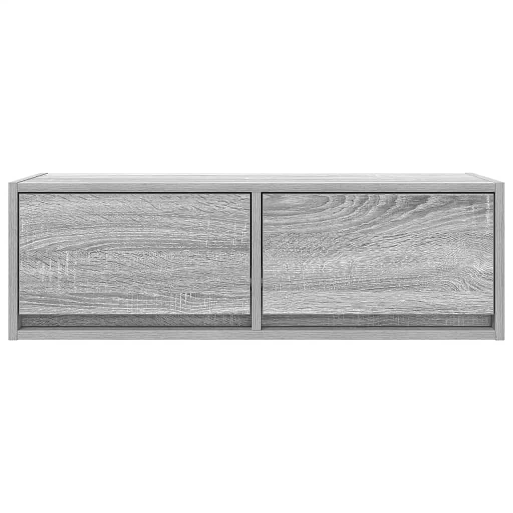 TV-Schrank Grau Sonoma 80x31x25,5 cm Holzwerkstoff