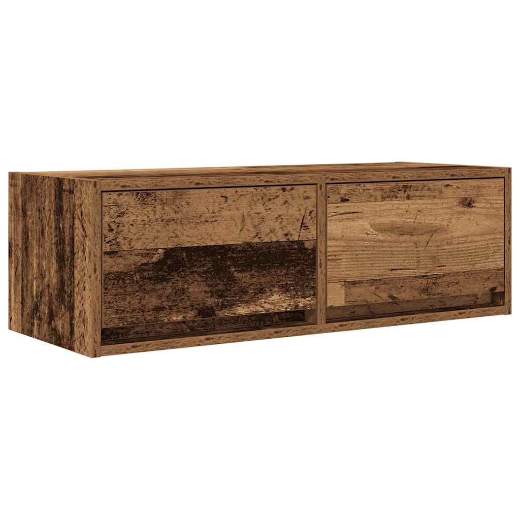 TV-Schrank Altholz-Optik 80x31x25,5 cm Holzwerkstoff