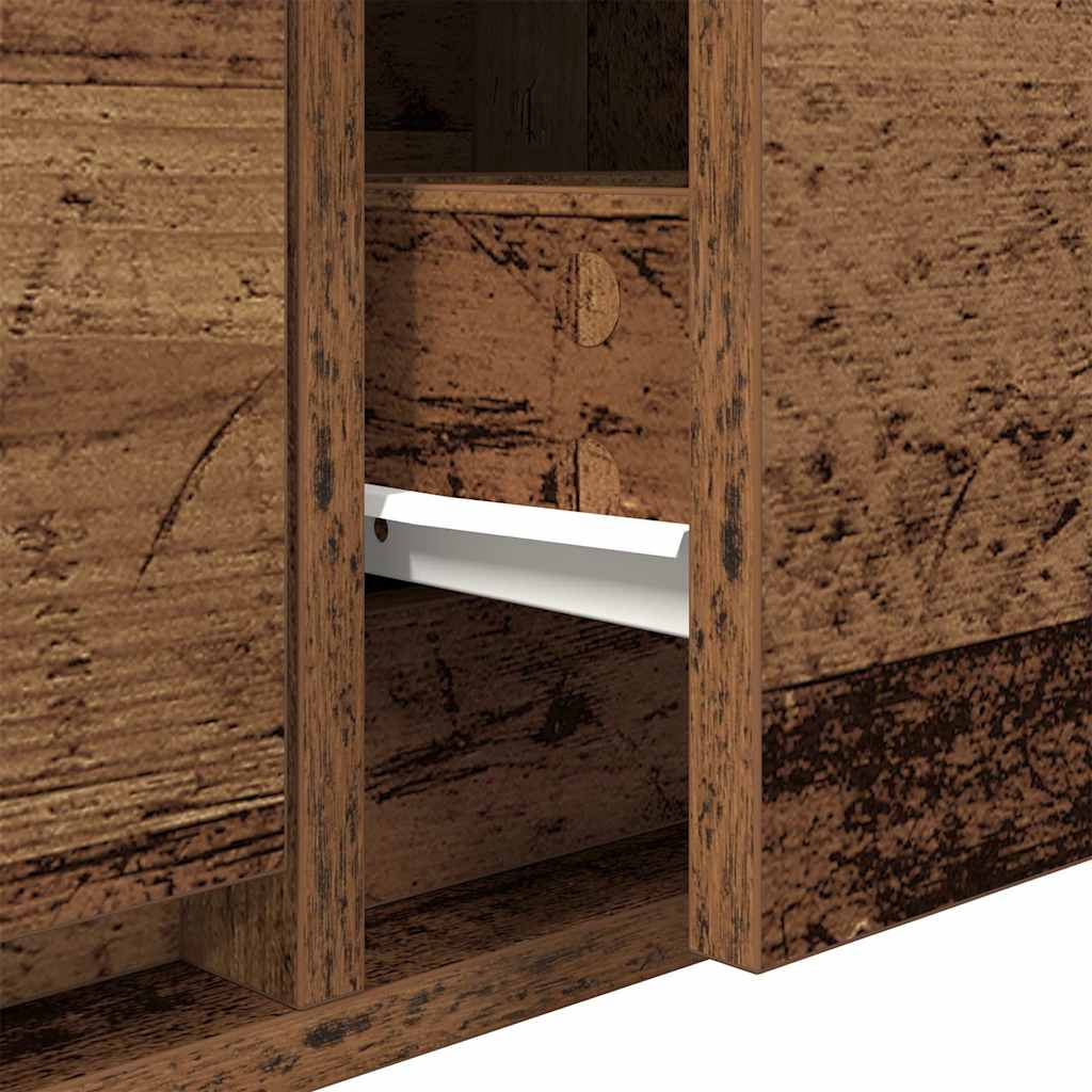 TV-Schrank Altholz-Optik 80x31x25,5 cm Holzwerkstoff