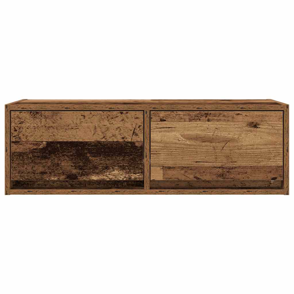 TV-Schrank Altholz-Optik 80x31x25,5 cm Holzwerkstoff