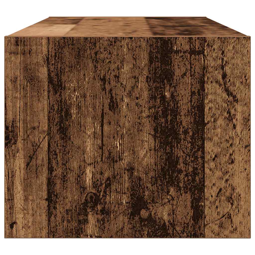 TV-Schränke 2 Stk. Altholz-Optik 80x31x25,5 cm Holzwerkstoff