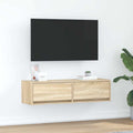 TV-Schränk Sonoma-Eiche 100 x 31 x 25,5 cm Holzwerkstoff