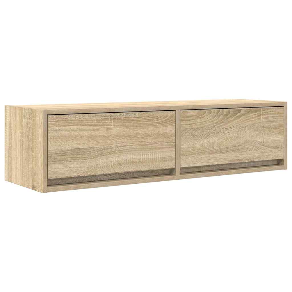 TV-Schränk Sonoma-Eiche 100 x 31 x 25,5 cm Holzwerkstoff
