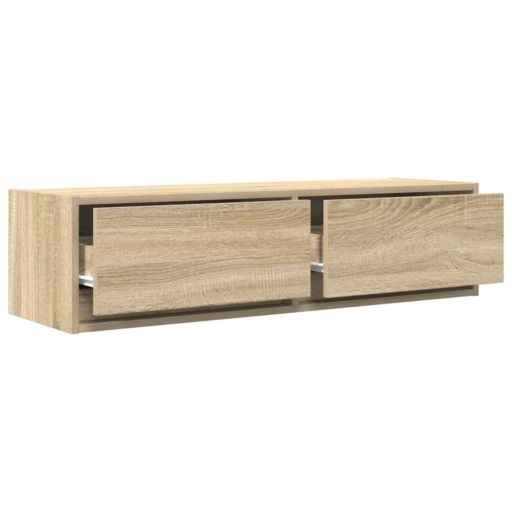 TV-Schränk Sonoma-Eiche 100 x 31 x 25,5 cm Holzwerkstoff