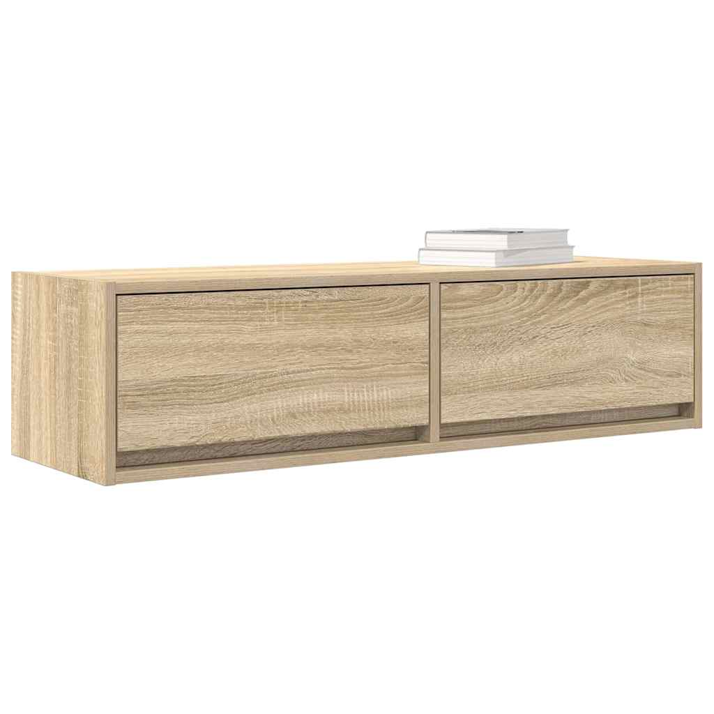 TV-Schränk Sonoma-Eiche 100 x 31 x 25,5 cm Holzwerkstoff