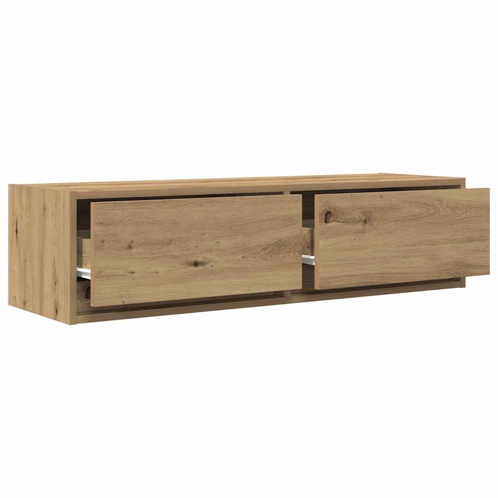 TV-Schränk Artisan-Eiche 100 x 31 x 25,5 cm Holzwerkstoff