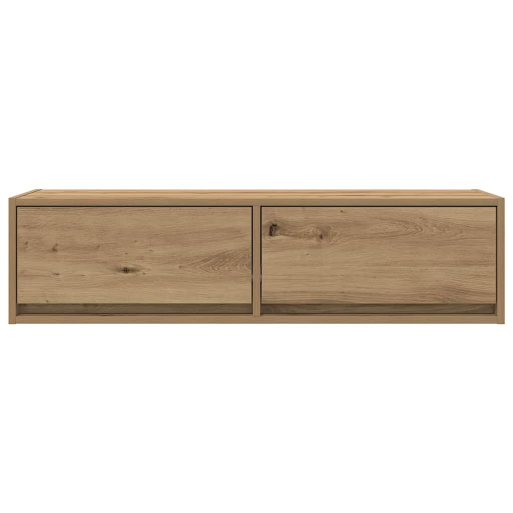 TV-Schränk Artisan-Eiche 100 x 31 x 25,5 cm Holzwerkstoff