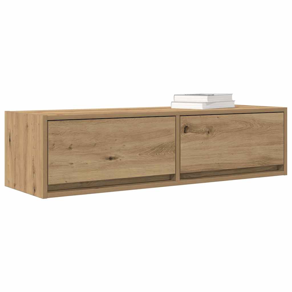 TV-Schränk Artisan-Eiche 100 x 31 x 25,5 cm Holzwerkstoff
