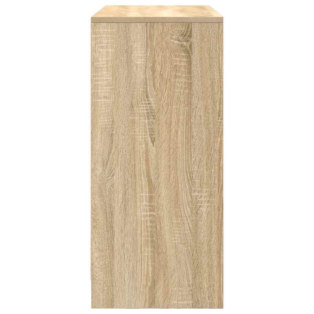 Sideboard mit Schublade Sonoma-Eiche 80x34x76 cm Holzwerkstoff