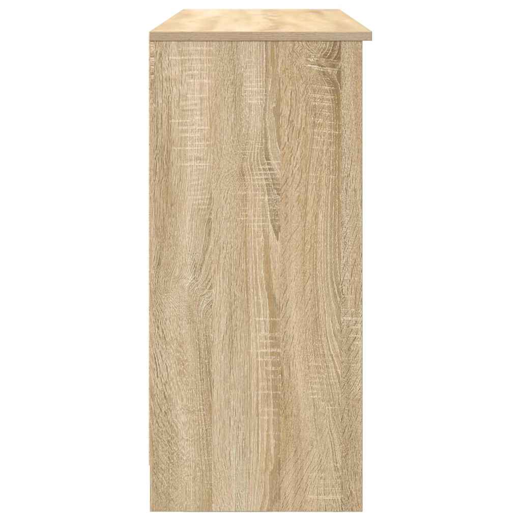 Sideboard mit Schublade Sonoma-Eiche 101x35x76 cm Holzwerkstoff
