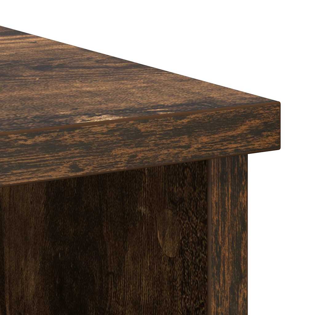 Sideboard mit Schublade Räuchereiche 101x35x76 cm Holzwerkstoff