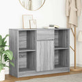 Sideboard mit Schublade Grau Sonoma 101x35x76 cm Holzwerkstoff