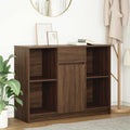 Sideboard mit Schublade Braun Eichen-Optik 101x35x76 cm