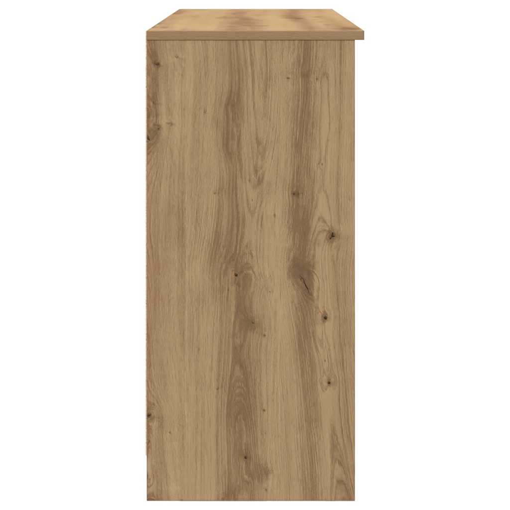 Sideboard mit Schublade Artisan-Eiche 101x35x76cm Holzwerkstoff