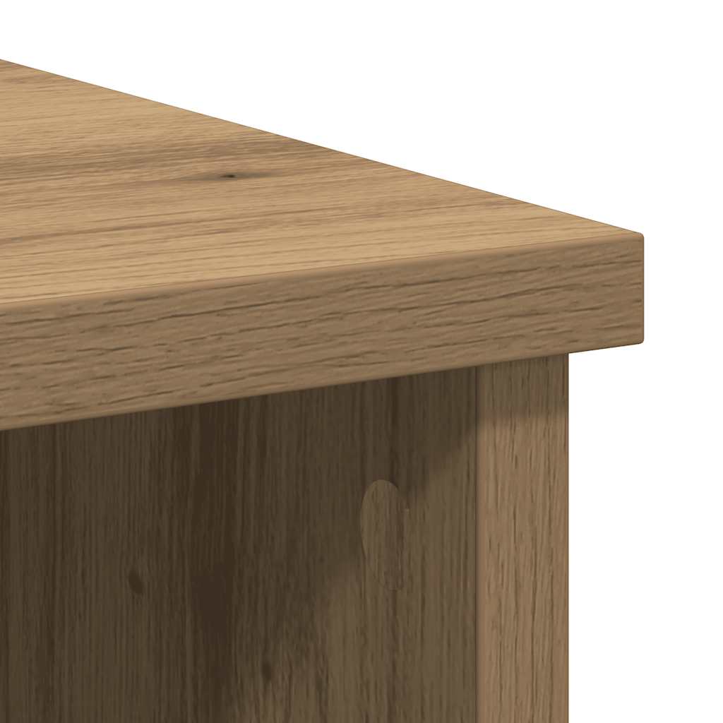 Sideboard mit Schublade Artisan-Eiche 101x35x76cm Holzwerkstoff
