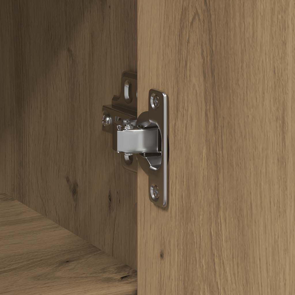 Sideboard mit Schublade Artisan-Eiche 101x35x76cm Holzwerkstoff