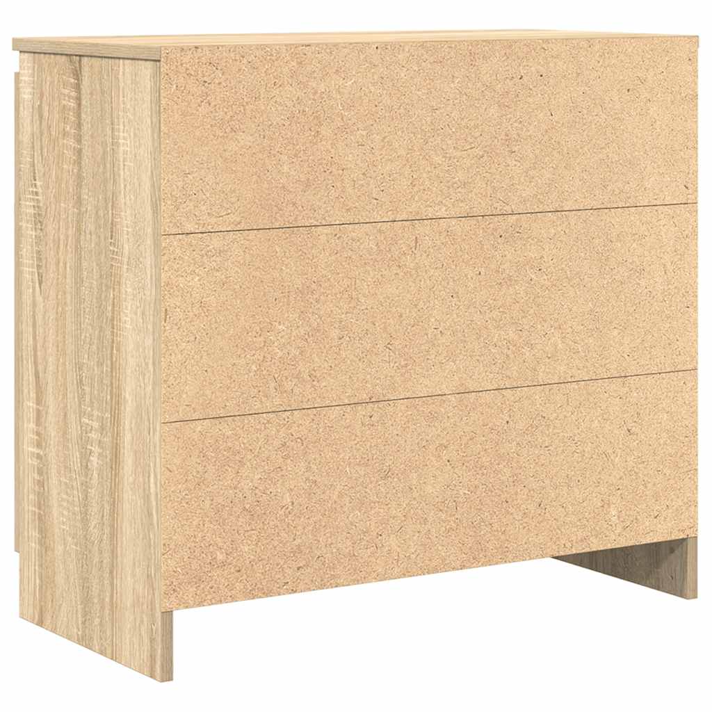 Sideboard mit Schublade Sonoma-Eiche 71x35x65 cm Holzwerkstoff