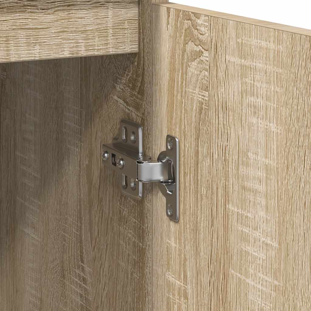 Sideboard mit Schublade Sonoma-Eiche 71x35x84 cm Holzwerkstoff