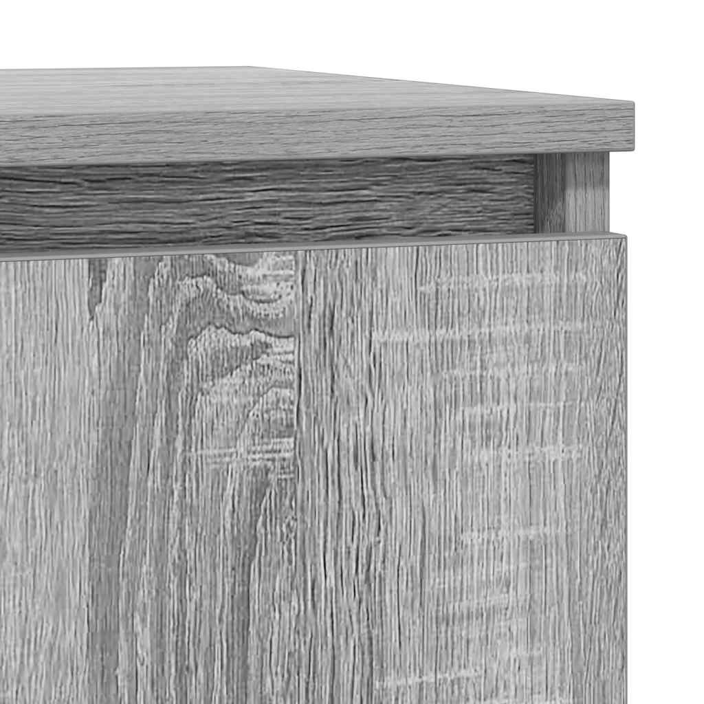 Sideboard mit Schublade Grau Sonoma 71x35x84 cm Holzwerkstoff