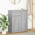 Sideboard mit Schublade Grau Sonoma 71x35x84 cm Holzwerkstoff