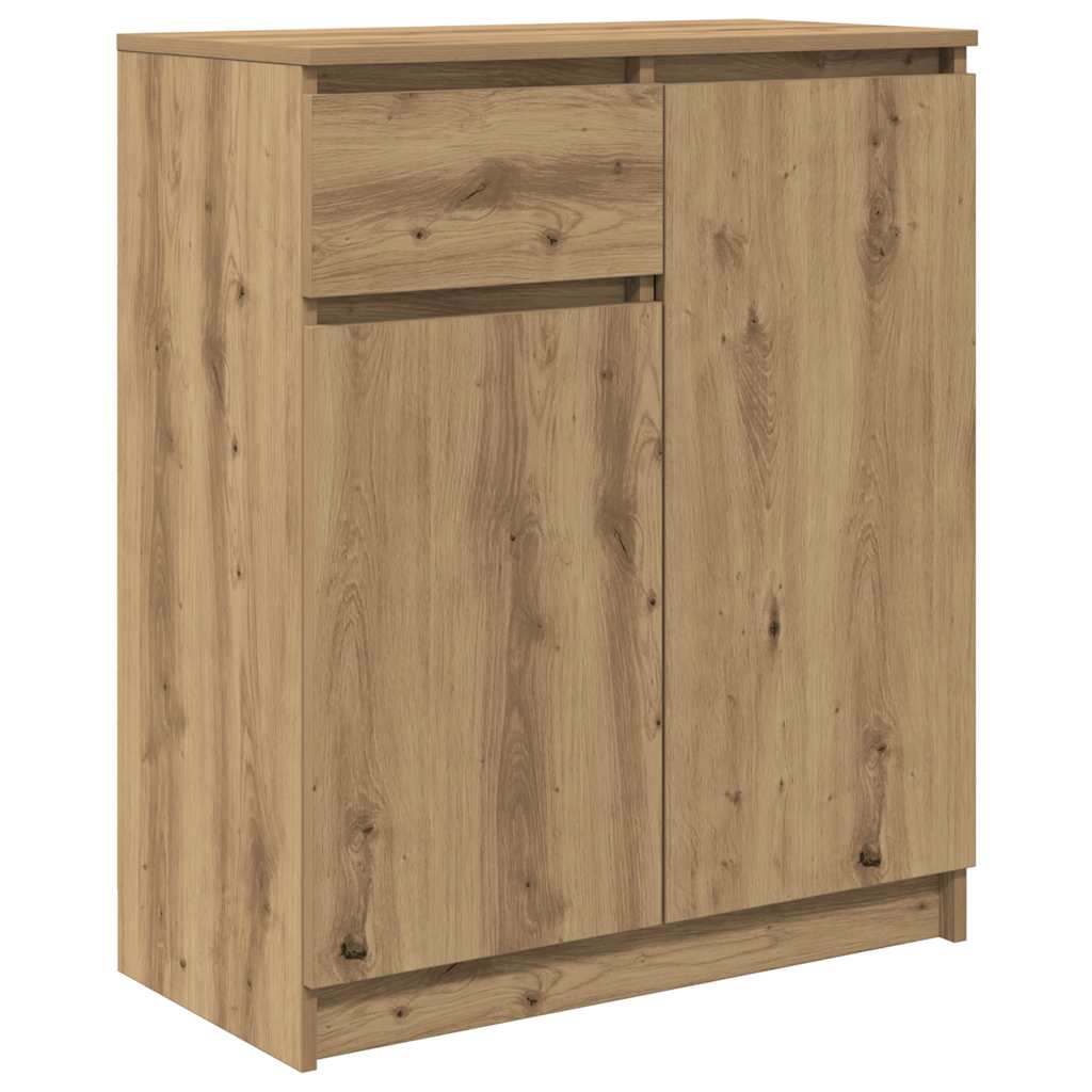 Sideboard mit Schublade Artisan-Eiche 71x35x84 cm Holzwerkstoff