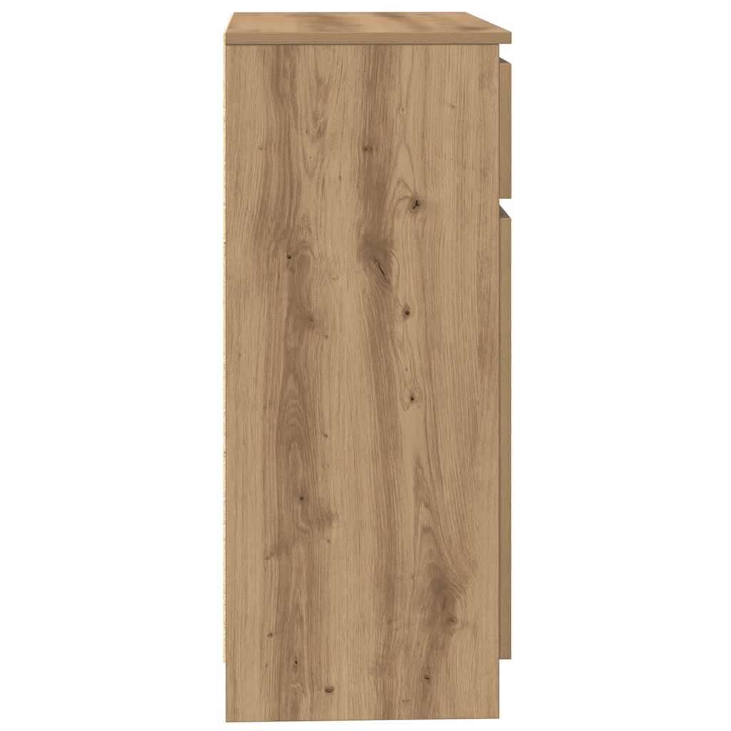 Sideboard mit Schublade Artisan-Eiche 71x35x84 cm Holzwerkstoff