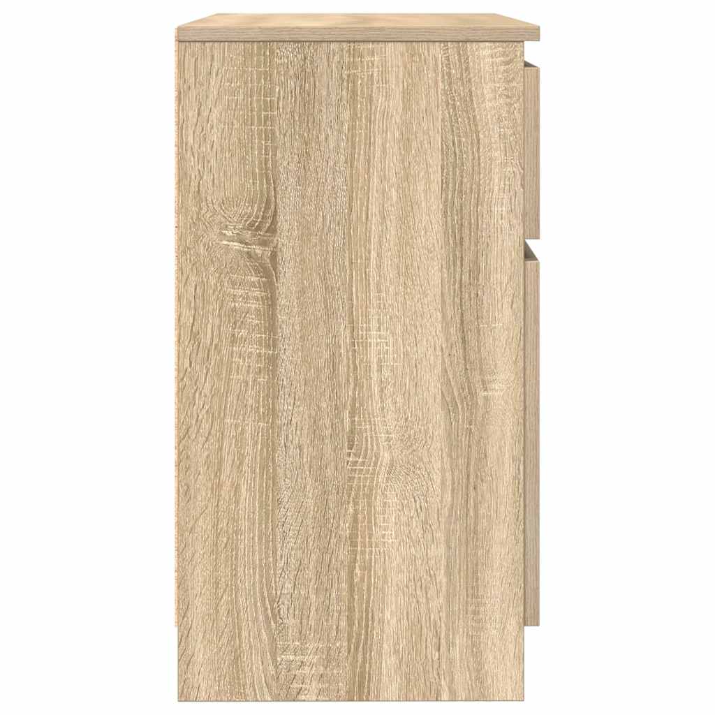 Sideboard mit Schublade Sonoma-Eiche 71x35x65 cm Holzwerkstoff
