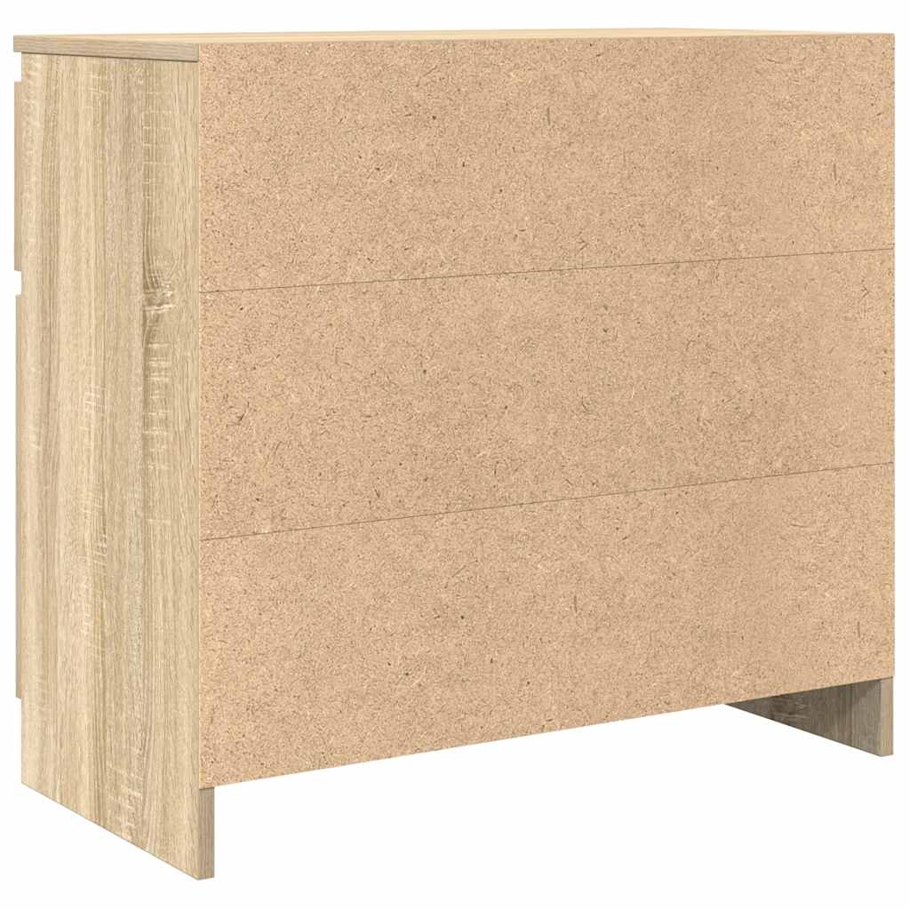 Sideboard mit Schublade Sonoma-Eiche 71x35x65 cm Holzwerkstoff