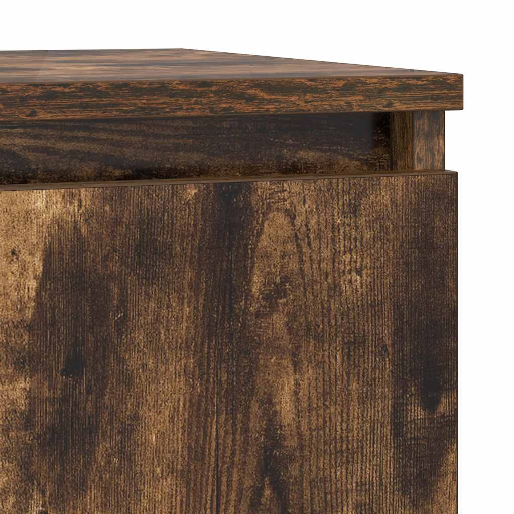 Sideboard mit Schublade Räuchereiche 71x35x65 cm Holzwerkstoff
